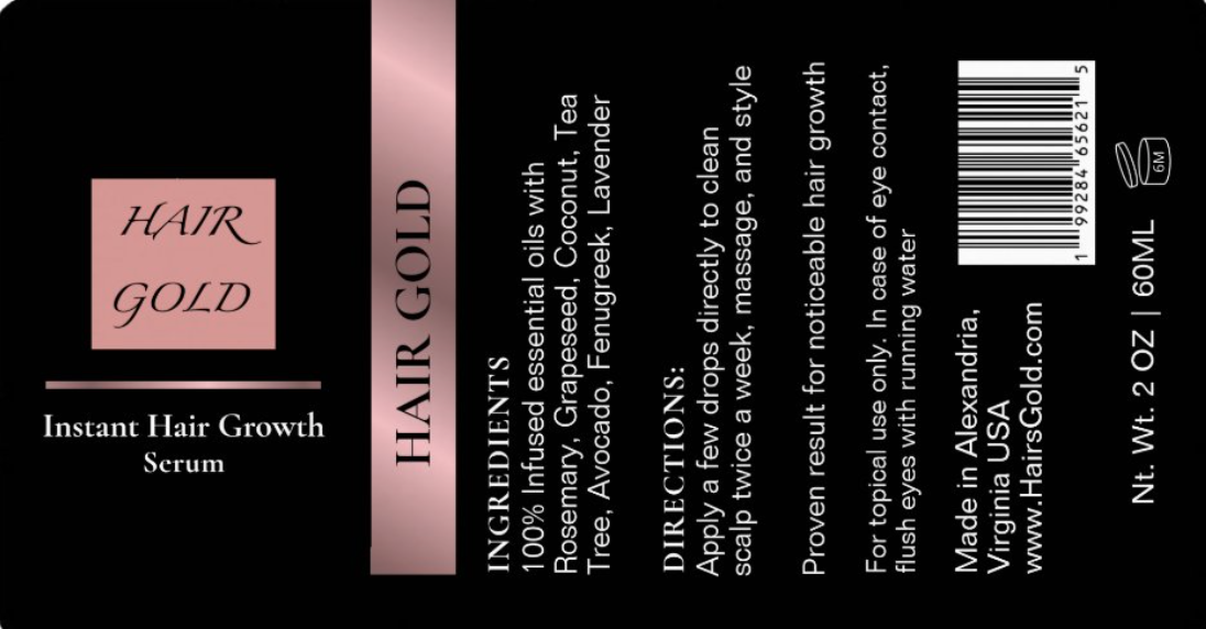 HAIR GOLD Instant Hair Growth Serum